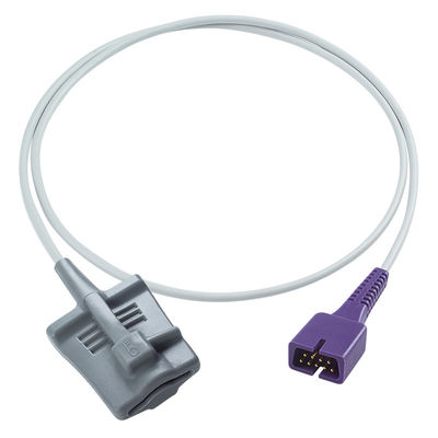 Compatibele C-ovidien N-ellcor korte SpO2-sensor volwassen zachte punt 1M
