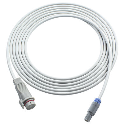Compatibele Colin 6pin IBP adapter kabel naar Edward/BD/Abbott/Utah voor drukomvormer