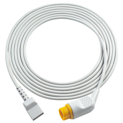S-iemens-compatibele IBP-adapterkabel Medex Abbott connector