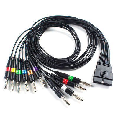 10 Draad EKG Patiëntkabel Banana Plug AHA Voor FT-1 Code 2.400331 Voor S-chiller
