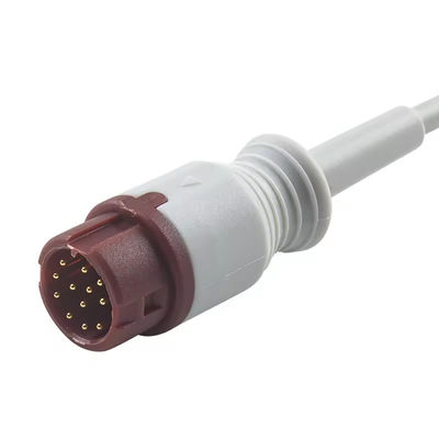 P-hilips 12Pin naar Abbott Medex IBP Adapter kabel Efficia CM120 IntelliVue MX600 896083021