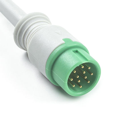 Voor Biolight Q3 EKG-kabel Voor Biolight Q5 A Q S Series 3 Lead IEC Grabber In Oximax Tech