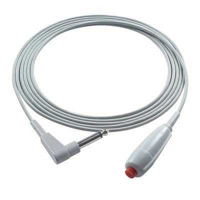 6.3mm Verpleegster Call Cord Rood Push Button Cable voor verpleegster Station Verpleegster Call Hanger