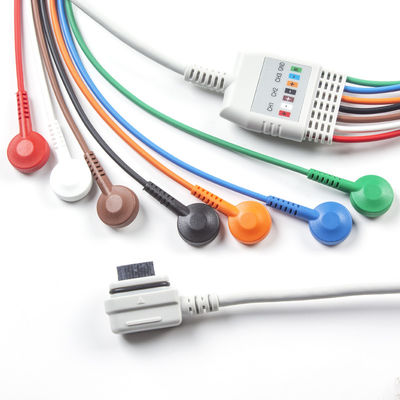 ECG-kabel 5Lead Holter GE Seer ECG 2008594-001 Kabel compatibel met GE SEER LIGHTR