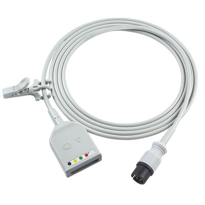 Mindray Datascope AAMI 6Pin Connector 5Lead ECG Trunk Adapter Kabel 0010-30-12377 EV 6102 ECG Uitbreidingskabel Euro Style