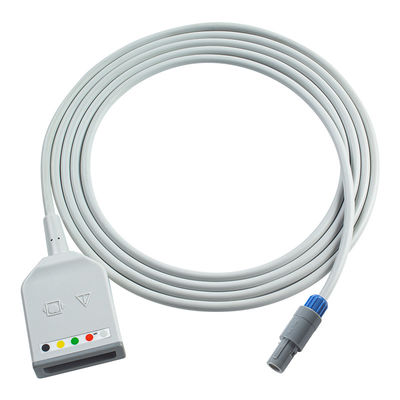Biosys Lemo 6Pin 5Lead ECG Trunk Adapter Kabel BPM-103 Tepas Kma800 ECG Uitbreidingskabel Euro Style