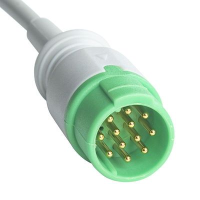 Biolight 12pins ECG Trunk Adapter Kabel ECG Kabel M7000 M8000A M8500 M9500 ECG Verlengkabels