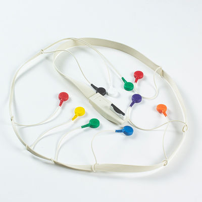 Compatibel voor Mortara X12 + Holter EKG kabel Mortara ECG Holter Mortara kabel 10 Lead Snap