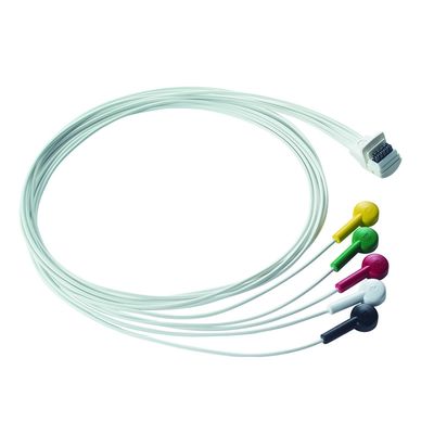 Compatibel met Mortara Holter EKG-kabel Mortara H3+ EKG-kabel ECG X12+ kabel 10 Lead