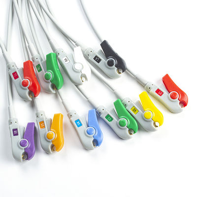 Compatibele P-Hilips TC30 TC50 EKG Leadwire IEC Grabber TC70 IEC Grabber