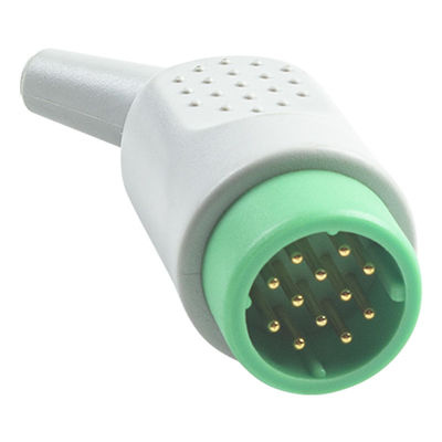 Snap/Pinch Patient End 4Lead ECG kabel voor Medtronic Lifepak 20e AHA/IEC kleur codering