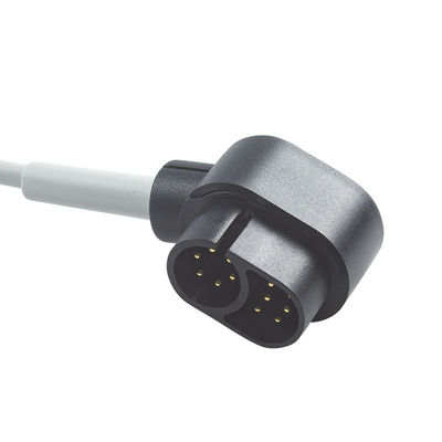 4 Lead ECG kabel voor Welch Allyn 1500 IEC Grabber 24 maanden houdbaarheid Compatibel