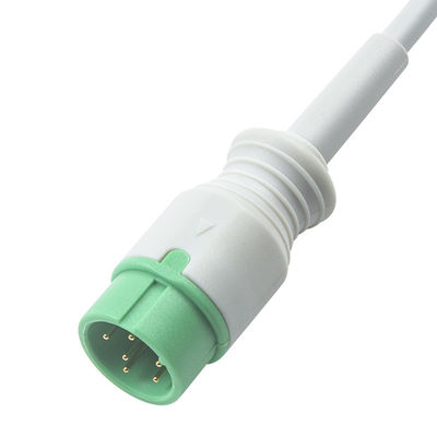 Grijzige IVY 5Lead ECG kabel AHA Snap 1m 3,0 diameter