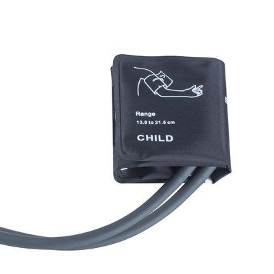 Verpakking van de zak Pediatrische NIBP manchet gemaakt van nylon materiaal met dubbele buis 13,8-21,5 cm