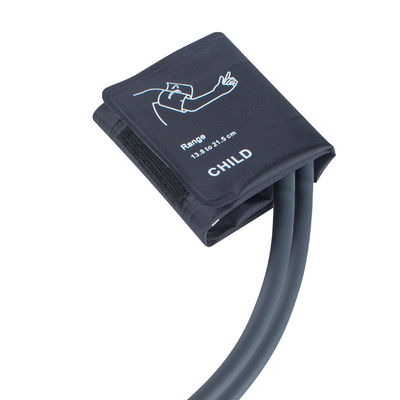 Verpakking van de zak Pediatrische NIBP manchet gemaakt van nylon materiaal met dubbele buis 13,8-21,5 cm