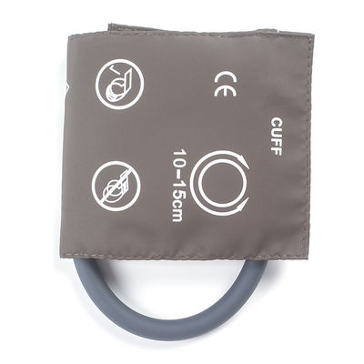 Herbruikbare baby-NIBP-manschet Single Tube 10-15 cm TPU-manschet Bruin M1571A 989803104141