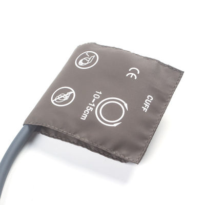 Herbruikbare baby-NIBP-manschet Single Tube 10-15 cm TPU-manschet Bruin M1571A 989803104141