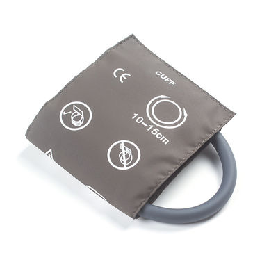 Herbruikbare baby-NIBP-manschet Single Tube 10-15 cm TPU-manschet Bruin M1571A 989803104141