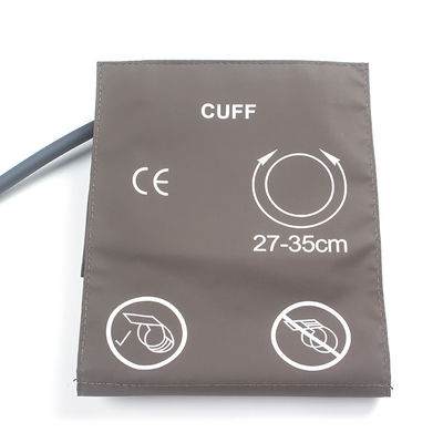 Kleine volwassenen NIBP manchet enkel buis 20,5-28 cm TPU manchet Bruin M1573A 989803104161
