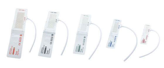 Single Tube Grootte 3 6-11cm Wegwerp Neonaten NIBP Manschet Houdbaarheid 24 maanden Latexvrij