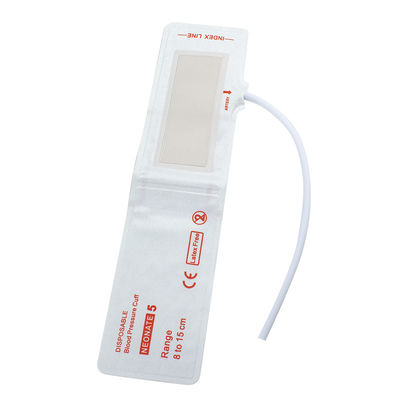 Eénbuisgrootte 5 8-15 cm Neonataal NIBP manchet met een slanglengte van 20 cm