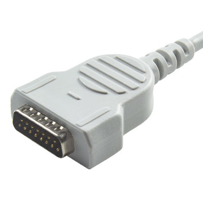 Flexible GE Healthcare Marquette EKG Trunk Cable 22341809 voor volwassenen/pediatrische monitoring
