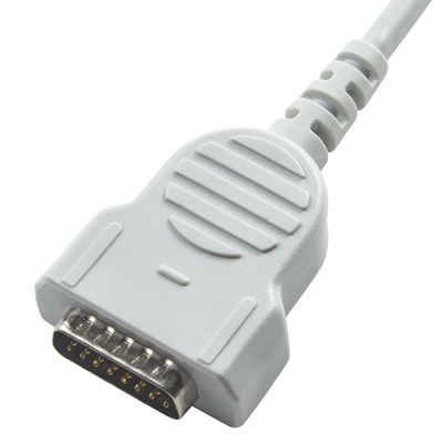 Flexible GE Healthcare Marquette EKG Trunk Cable 22341809 voor volwassenen/pediatrische monitoring