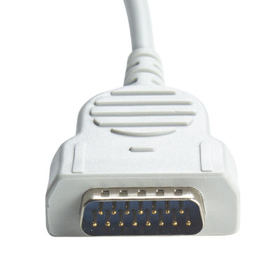 Flexible GE Healthcare Marquette EKG Trunk Cable 22341809 voor volwassenen/pediatrische monitoring