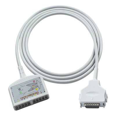 Compatibele Fukuda Denshi 10Lead EKG kabel voor CardiMax FX-7202, CardiMax FX-7402, CardiMax FX-7101