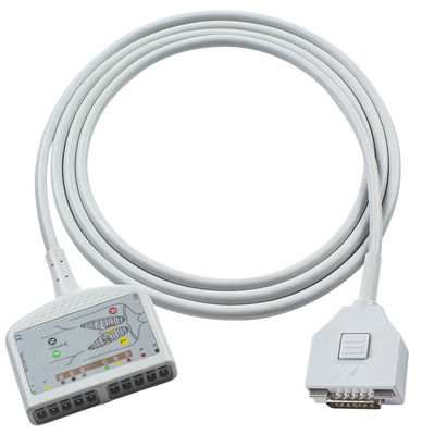 Compatibele Fukuda ME EKG kabel voor Fukuda Cardisuny, KP-500, KP-500D