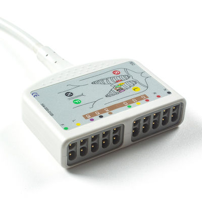 Latexvrije 10Lead ECG-trunkkabel voor Cardiosys EK36 EK403 EK41 EK413 EK43 EK512 EK53