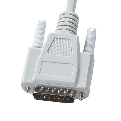 Compatibele Nihon Kohden EKG Diagnostische EKG Kabel 10Lead voor Cardiofax C, Cardiofax GEM 9020K, Cardiofax M