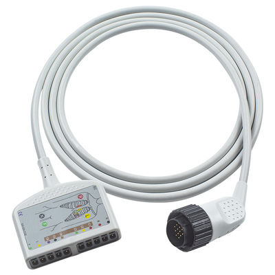 16pin compatibele Kenz EKG-trunkkabel IEC/AHA voor volwassenen/pediatrische patiënten