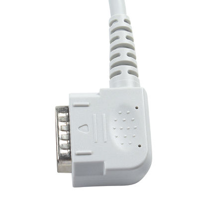 Latexvrije 15Pin 10Lead EKG-trunkkabel IEC/AHA voor 108 109 110 1210 1211 601 Cardico 302