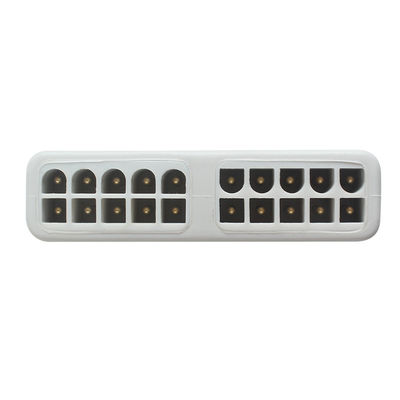Latexvrije 15Pin 10Lead EKG-trunkkabel IEC/AHA voor 108 109 110 1210 1211 601 Cardico 302