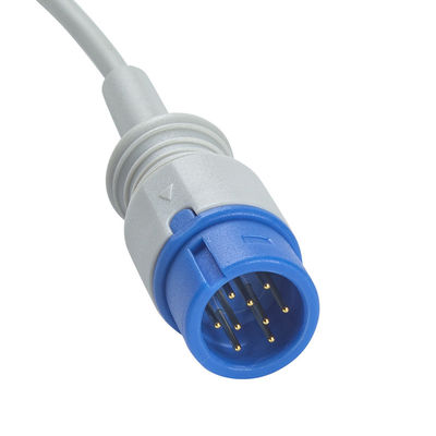 Compatibel ViewMed 9Pin SpO2 Probe Volwassenen ViewMed Verzadiging Monitor Finger Clip 3.0M