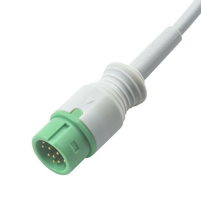 Compatibele EKG kabel 5 leidingen voor Medetec hartmonitor EKG Engeland IEC Snap