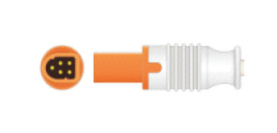 Mindray Compatible Datascope Herbruikbare temperatuursonde 040-000056-00 in grijze kleur