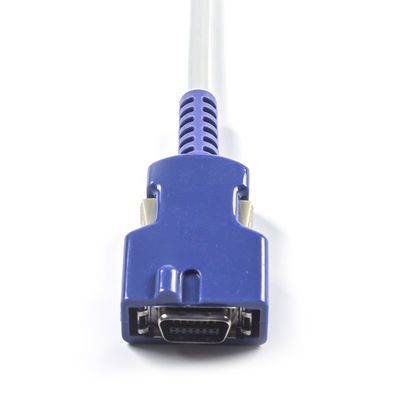 Semi-afgeronde SpO2-sensor 3M voor C-ovidien N-ellcor Pulsoximeter Kabel 100g Gewicht en DB 14-pin Purple Connector