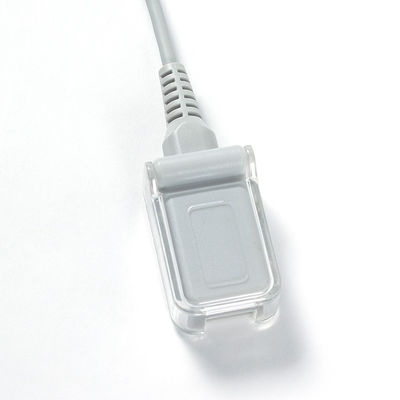 Compatibel Lepu 8Pin Single Notch tot DB9Pin SpO2 verlengkabel 2.4M