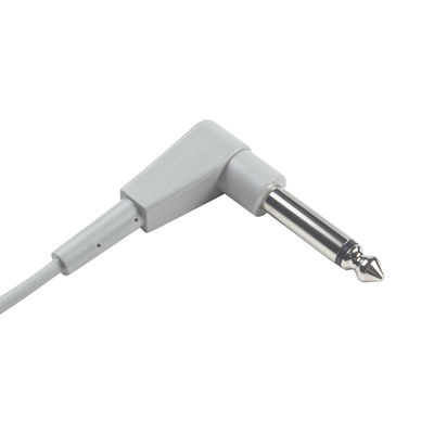Compatibele temperatuuradapter 6.3 Mono Plug to Rectangular Dual Pin YSI400 serie