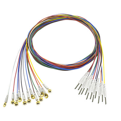3.5 monokoptype Gouden GLB van het Stopeeg EMG Leadwires van het Elektrodeneeg Elektrode