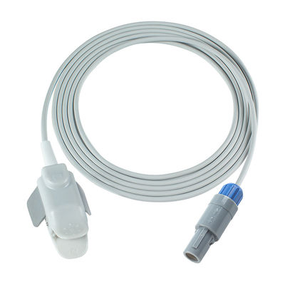 Creatieve UP-7000 PC-3000 Volwassen Finger Clip SpO2 Sensor 9Pin 3.0M SpO2 Probe