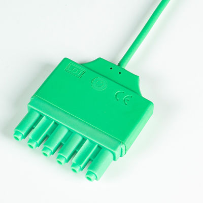 Herbruikbare ECG-leadwires Drager Siemens Monolead 3Lead IEC Snap MS14555 ECG-leadwires