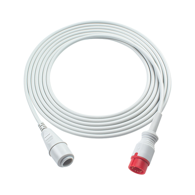 Zoncare IBP Adapter Extension Cable 8pin naar Edward Argon BD Abbott BB PVB Utah Medex Mindray Connector
