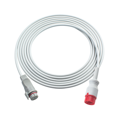 Zoncare IBP Adapter Extension Cable 8pin naar Edward Argon BD Abbott BB PVB Utah Medex Mindray Connector
