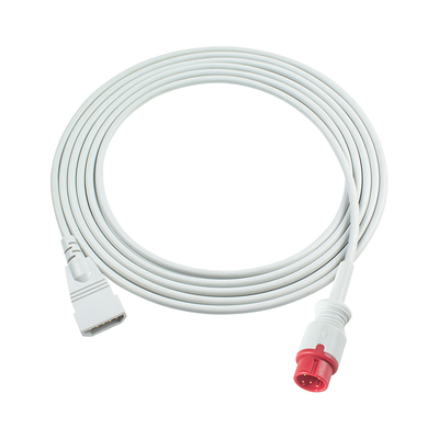 BARD IBP Adapterkabel 8-pins met Edward Argon BD Abbott BB PVB Utah Medex Mindray Connector IBP Transducer Verlengsnoer