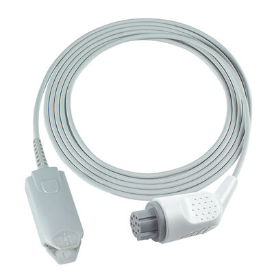 GE Datex Ohmeda OXY-C7 SpO2 Sensor Cable 10Pin tot DB9 SpO2 Adapter Extension Cable AS/3 CS/3 Capnomac Ultima Cardiocap