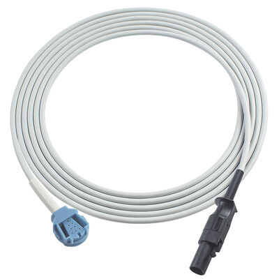 GE Datex Ohmeda OXY-OL1 SpO2 Sensor Cable 7Pin To Datex OxiTip SpO2 Adapter Extension Cable AS/3 CS/3 Capnomac Ultima Cardiocap