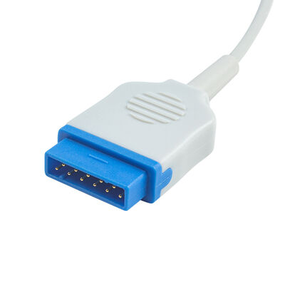 GE TS-G3 SpO2 Sensor Cable 11pin GE Connector To DB9 Pin SpO2 Adapter Extension Cable E-PRESTN, S/5 met E-serie modules TruSignal i4 met E-serie modules